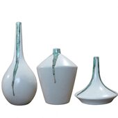 饰覆古花器. 墅装 新中别花瓶陶瓷小摆o客厅插花套装 口件大堂酒店式