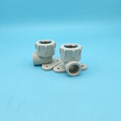 ERA公元 2带耳内丝弯25 2带座内螺纹弯头25 PPR水管配件20