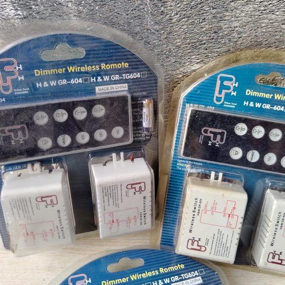 独立4路无线遥控开关 灯具遥控开关