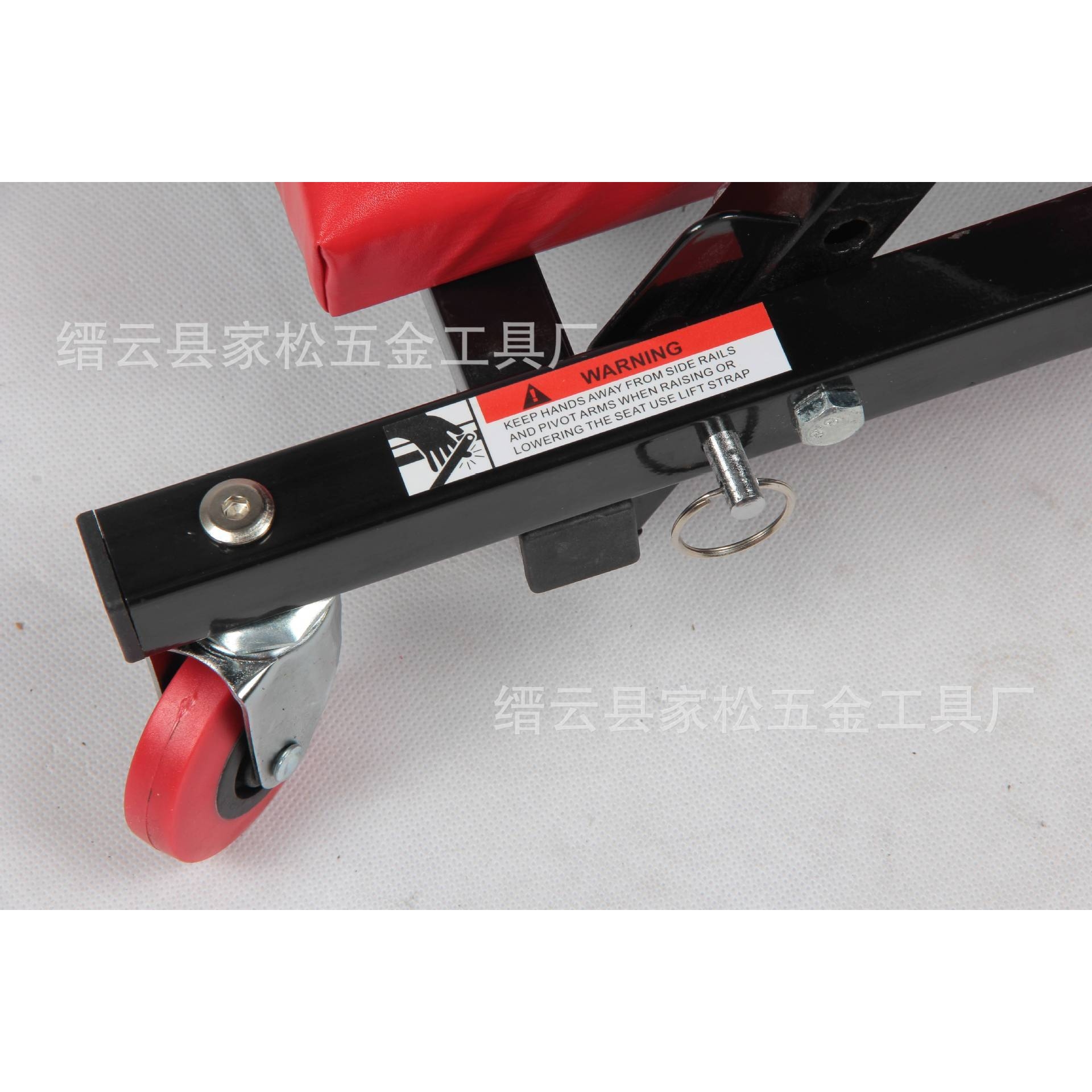 40寸双层加厚皮质舒适折叠修车躺板坐躺两用汽车维修板凳滑板睡板