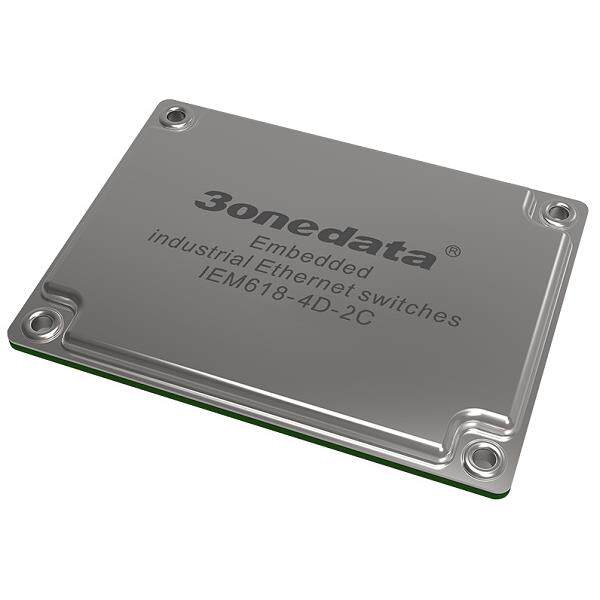 IEM618-4D-2C 嵌入网管工业交换机 8路百兆+4路串口+2路CAN口三旺
