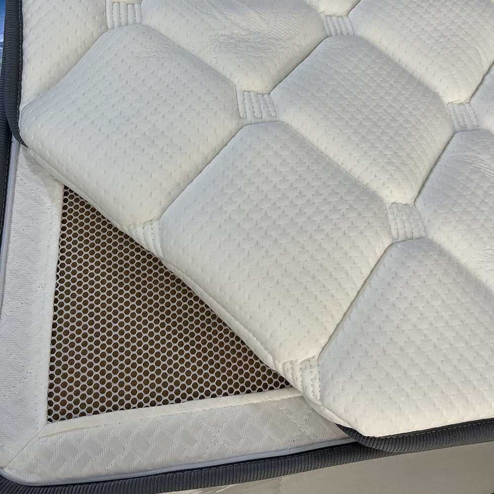 工厂 家用酒店民宿护脊席梦思黄麻乳胶弹簧床垫1米5x2米加厚