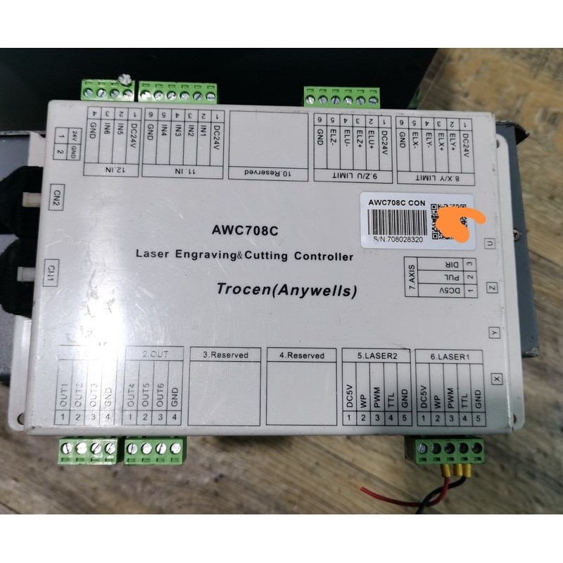 乾诚708主板AWC708C拆机货,电源也在,没面板,实物拍