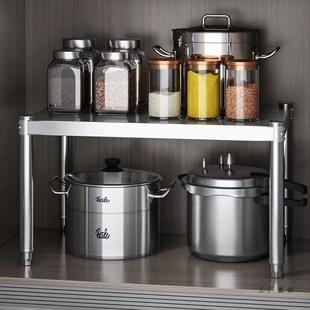 特厚304不锈置架物架一单层灶台置物多功能面钢微波炉烤F97T579J