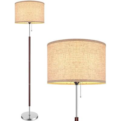 厅房落地灯18367客沙发装饰台代灯简约现拉链开关跨境书卧室立式