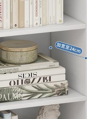 书架角落物柜子窄版简约经济型收纳柜储物省空间小置边角RYQ书柜