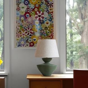 式 饰灯别墅灯设计师氛围le美d可 田园YM8002卧室台灯客厅风吧台装