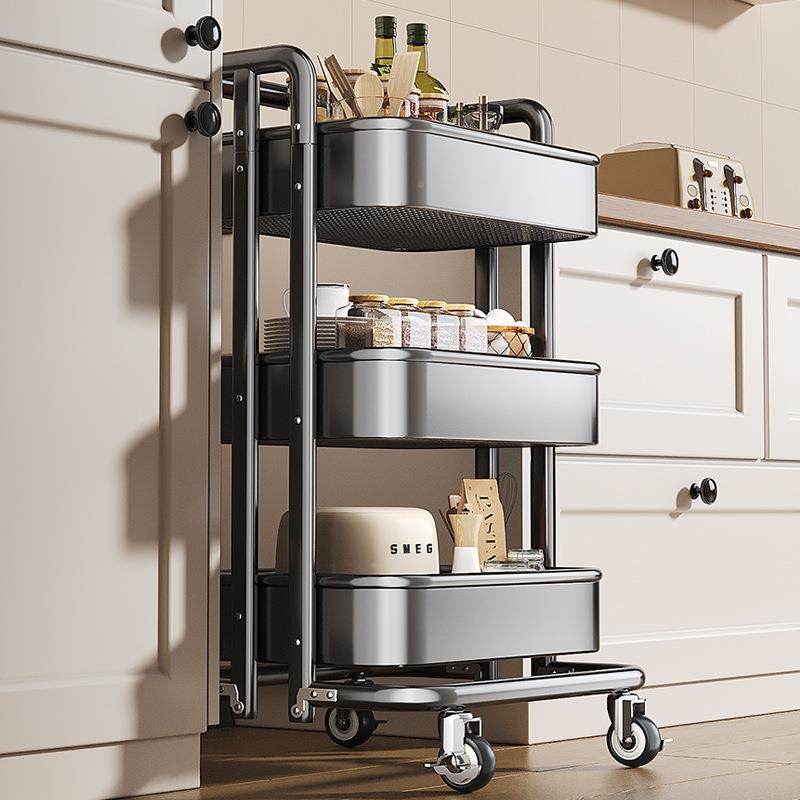 佳帮手地厨房置物架落层小推车果蔬纳免安装收多功能多蔬菜收AL10,厨房/烹饪用具,抹布架/厨房清洁收纳架,淘宝优惠券,粉丝福利购,淘宝优惠卷