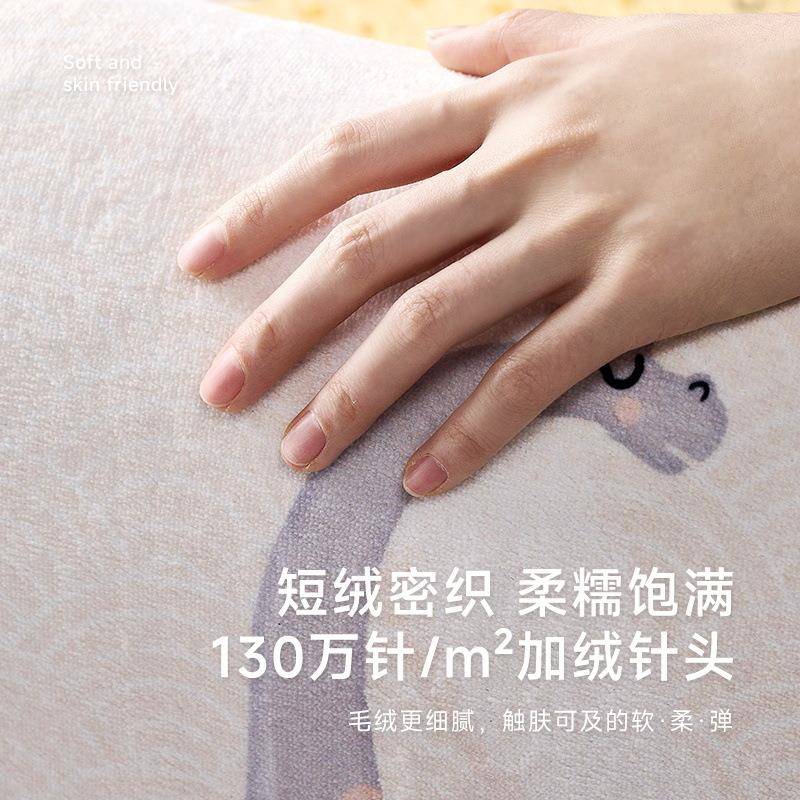 卧室20241112床边地毯儿童房厚间可爱卡脚垫主卧通床前地垫隔滑凉