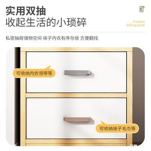 衣柜卧室家用橱多格771储物出房用简转角柜衣租小户型推易拉门挂