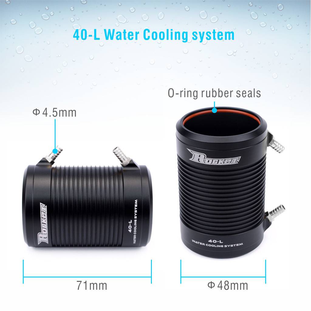 超越旺4074&4082&4092 RC船模无刷电机 微型直流无刷马达含水冷套