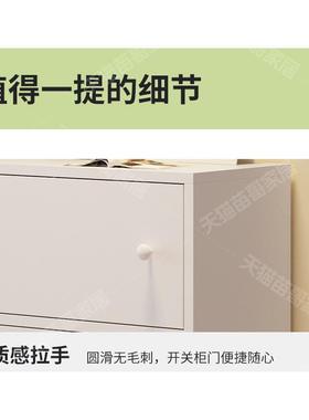 实木书架落柜客厅置物架收纳书柜储XDB物柜体靠墙小窄带一腿组地
