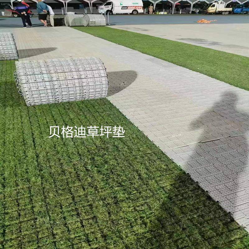 新款防滑塑唱料拼装地板卷式可移动地板演会地板YTE抗坪压板护草
