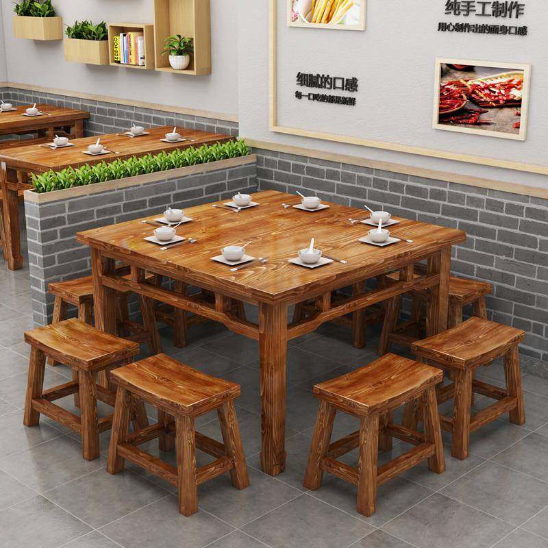 正方面NZE形馆饭餐桌八仙桌碳化食堂餐快桌椅烧烤大排档农家店乐,饰品/流行首饰/时尚饰品新,其他DIY饰品配件,淘宝优惠券,粉丝福利购,淘宝优惠卷