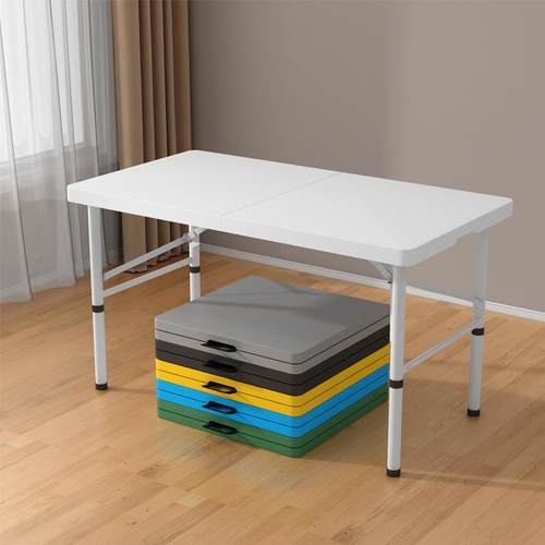 户外折吃叠可10269873便携式长方形摆桌摊桌子用简易长条桌学家习