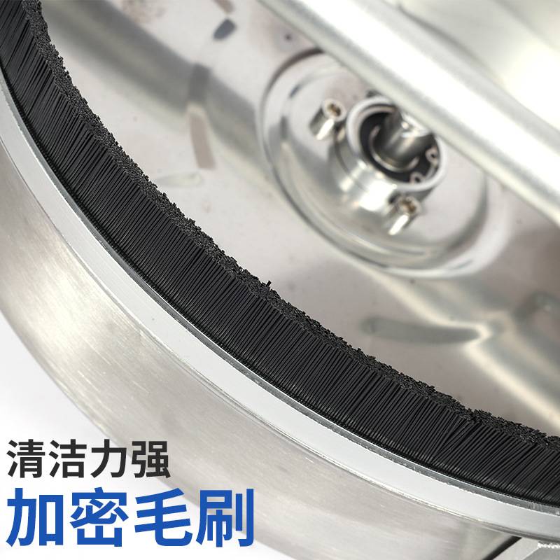 高压不锈钢清洗机洗地盘13英寸庭院表面清洁器1/4带4轮子4200psi