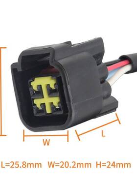 M12防水连接器5芯NMEA2000网络塑胶接头轮船屏蔽电源线航空插头