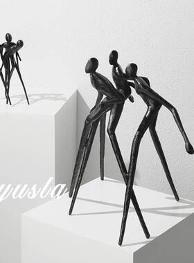 约现公代客厅简样落MEX地板房玄关柜别墅办室书房柜酒柜摆件软装