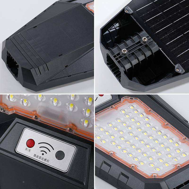 0阳能路灯DD-HM004人体感应能遥控一体化高亮工程高杆灯太100W150