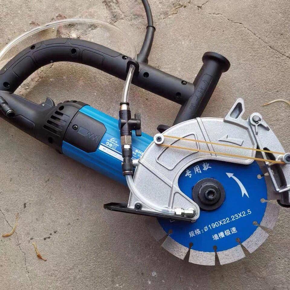 申恒19开2DLX槽水电墙壁切割机无死角水电线槽切割弯手把磨开槽机