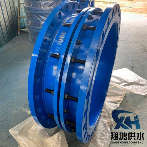 双法兰限位伸缩传力接头管钢制伸缩器伸缩节补偿器松套快速304