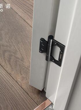 不锈房钢合4英寸室内门子母合页木ZMHY门加厚页合页单片实1