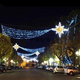 户外LED过街灯亮业商街道亮化 LED杆造YJ-KJD-1型灯灯 装饰灯节日