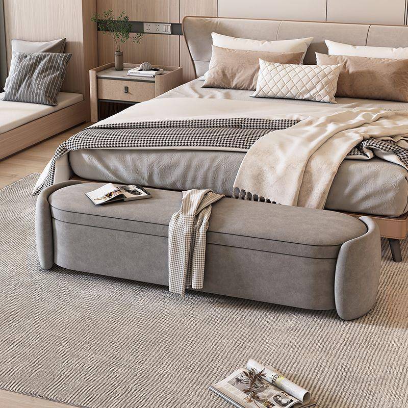 多功能床尾收纳物放边衣置物330凳轻奢代床尾凳卧现室床榻床储衣