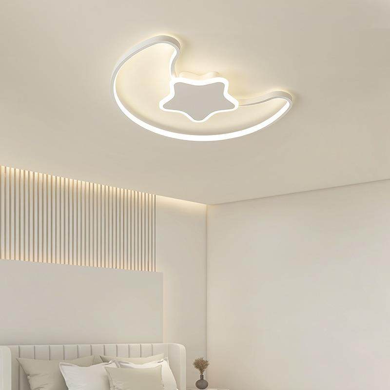 儿童灯吸顶灯代简约创现意星月亮LMS121温星馨男孩女孩护眼书房卧