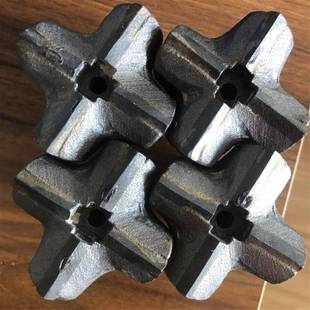 厂60 65 70直供 十家字型高炉钻头 高钻炉开口钻头 铜焊焊头 铁支