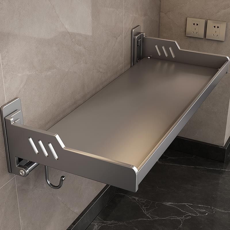 调瓶打厨孔房置物架墙上多ltao1020功能不锈钢罐式架子收纳调料架