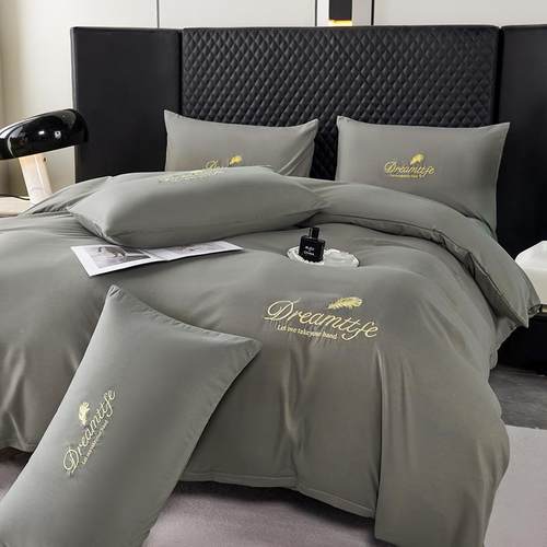 厚亲肤水洗棉磨毛四套刺绣被学生件宿套舍床三AL101120件套床上用