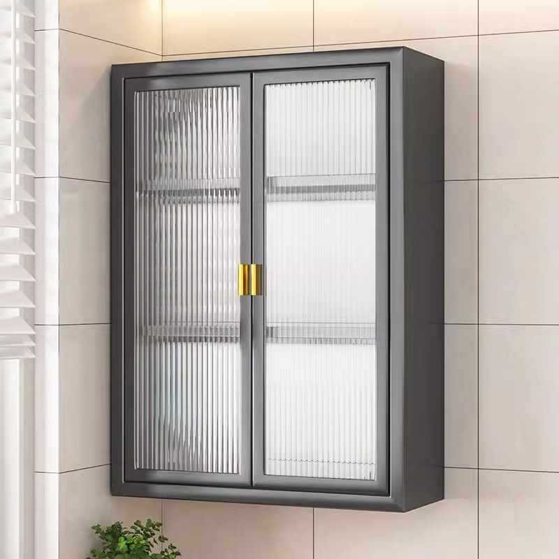 A6L厨房置物柜壁挂式多层小壁柜调料品收纳柜调料瓶储物柜调料置