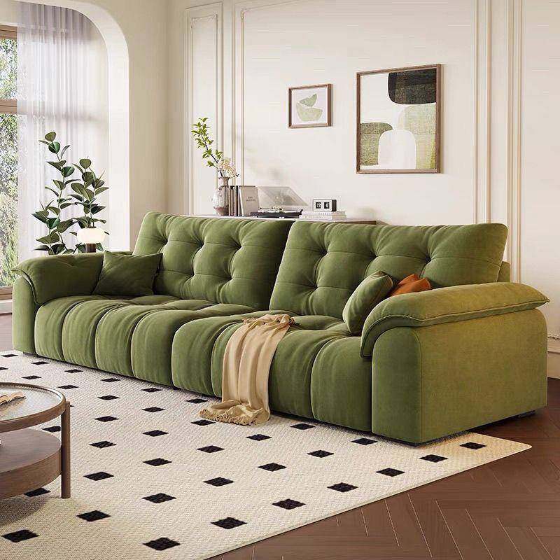 美式奶油风网红猫爪布沙发复古云朵布艺沙发客厅小户型直排三人位,影音电器,DIY配件,淘宝优惠券,粉丝福利购,淘宝优惠卷