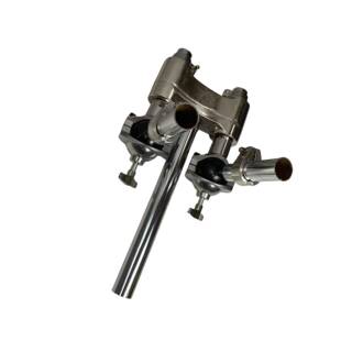 架子鼓水管万向球耳鼓嗵鼓托架牛头悬挂支架地鼓嗵鼓夹固定器配件