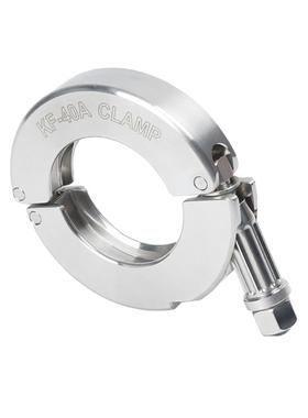 304锈钢加重型出口正圆弧KF快精车真空箍夹管夹管不箍KF卡40116-5