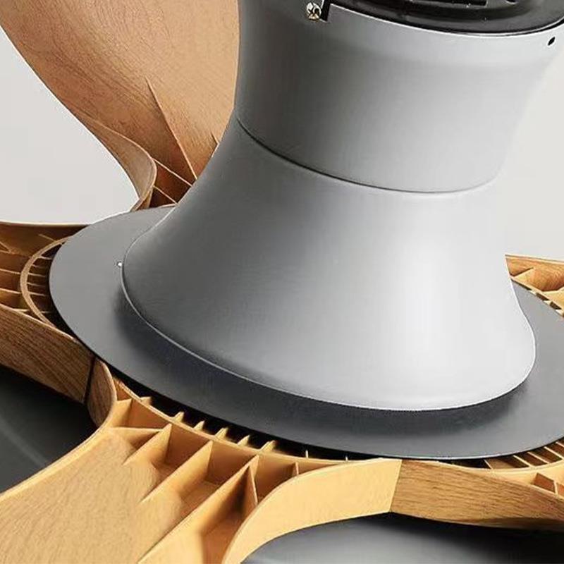 简约吊扇餐厅客厅家用大风力低1楼层无品牌/吸顶灯风扇灯带吊灯1V