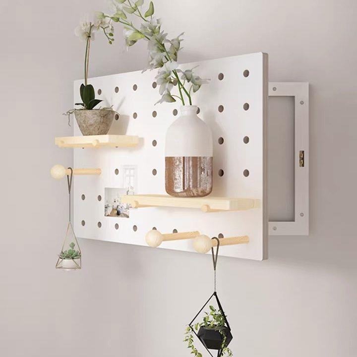 电表箱遮挡箱装饰画创意挂件强电箱电闸箱配电箱盖板置物架装盛之