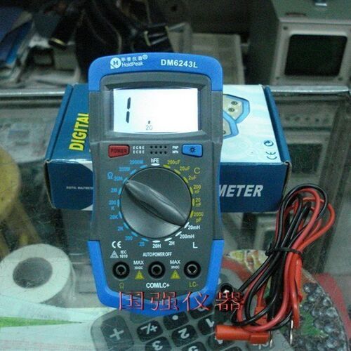 物超所值  华普仪器 DM6243L电容电感表  可测 电阻三极管hFE测试
