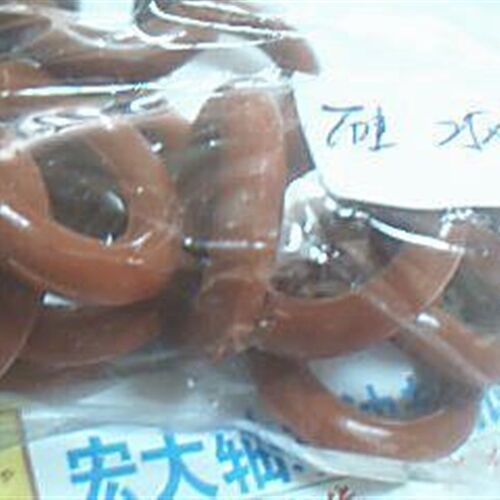 25X5 25*5 耐高温腐蚀红色硅胶O型密封圈外径25内径15线径5毫米