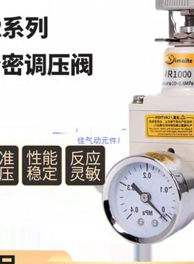 IR1010-01BG 2020-02BG精密阀调压阀底压调阀降压阀气源调压器
