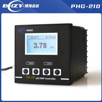 工业pH计PHG-210在线pH计pH控制器pH变送器工业在线ORP计博海志远