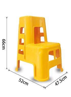 梯凳VS-03二步梯一体子台阶凳加脚踏洗车凳上货梯一体成型款厚凳