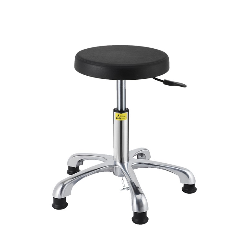 实验室防静e电椅子工作椅防静电升降圆凳PU防静电实验学校升降椅