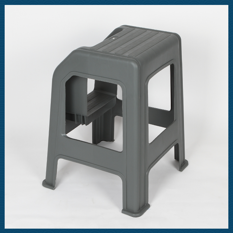 家用塑料登d高折叠两步梯子凳两用高低脚踏步台阶洗车专用二步梯
