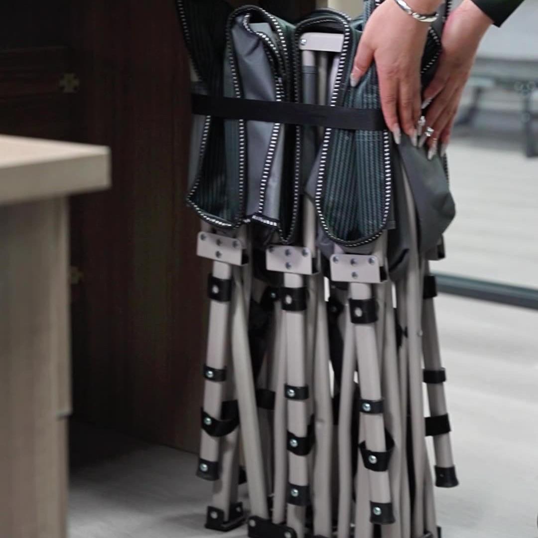 工厂直供便携式易收纳午休折叠床阳午睡专成便携式人单人折台叠用