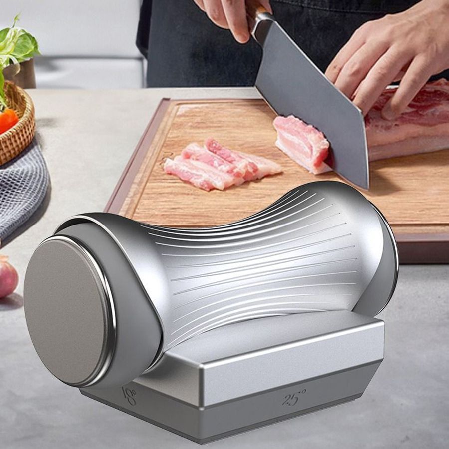 家用滚筒磨刀器Rollingknifesharpener全新铝合金滚轮磨刀器图片