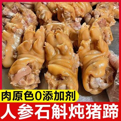 整只装人参石斛炖猪蹄熟食真空即食卤味卤猪蹄子爪猪手下酒凉菜