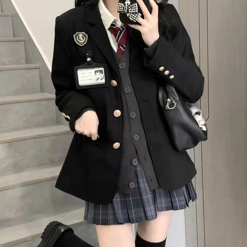 圣研の高制服西装外套原