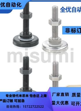 代替橡胶底座型脚轮 调整块FJSN8/10/12/16/20-50/6070/75/100